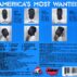 America's Most Wanted - Criminals (Back)